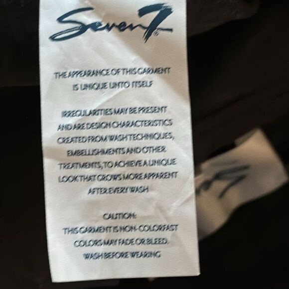 Seven7 Gray High-Waist Skinny Stretch Pants — Women’s Size 10 - Picture 8 of 8